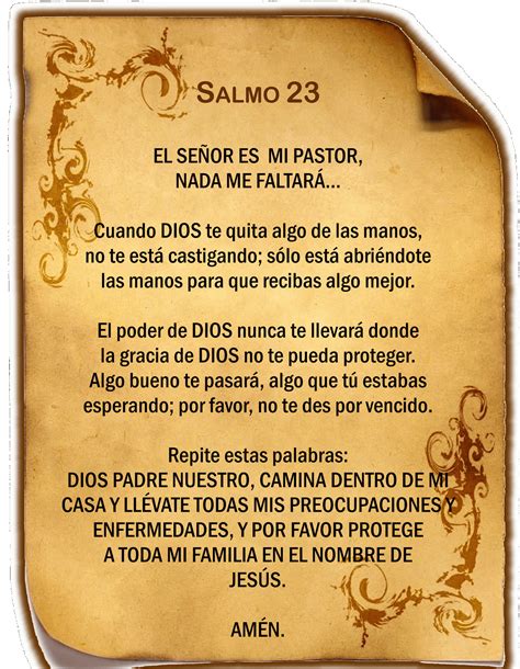 salmo católico 23